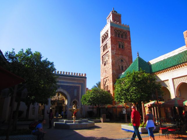The big tower in Morocco.